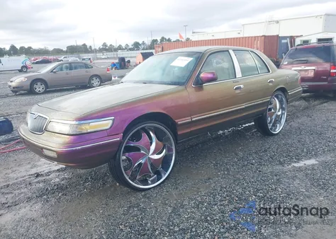 1997 Mercury Grand Marquis Gs from USA, damaged, VIN 2MELM74W0VX725260